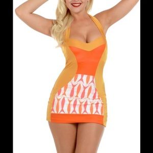 ♤ Fables by Barrie Retro Fish Swimsuit (XL) ♤